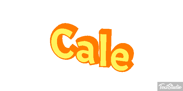 Cale Text effect