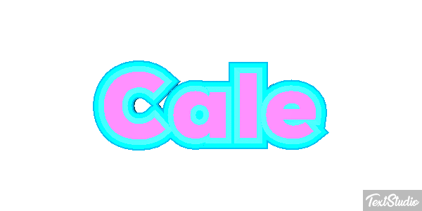 Cale Text effect