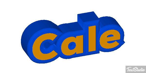 Cale Text effect