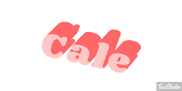 Cale Text effect