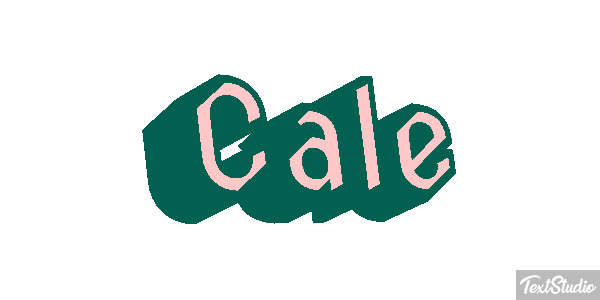 Cale Text effect