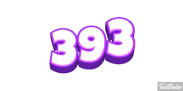 393 Text effect