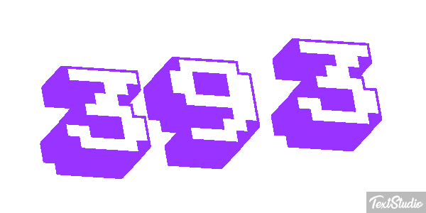 393 Text effect