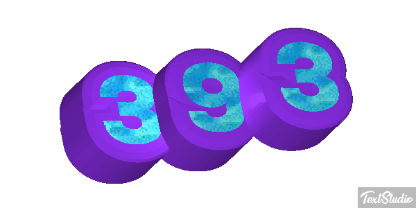 393 Text effect