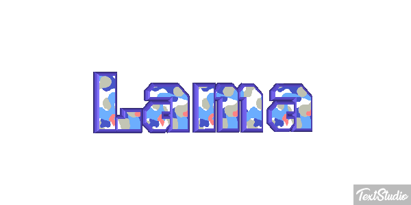 Lama Texteffekt