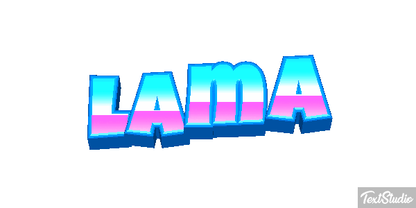 Lama Texteffekt