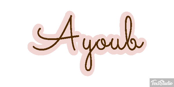 Ayoub Текстовый эффект