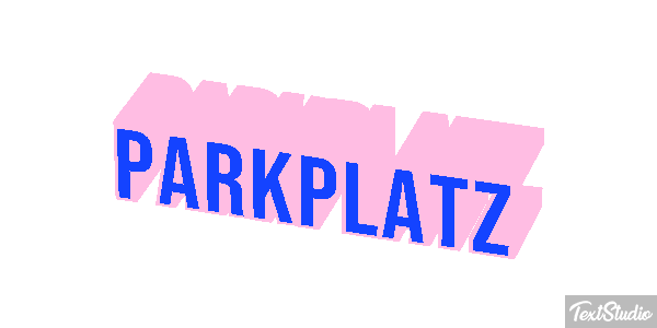 Parkplatz Effetto testo