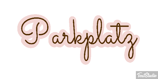 Parkplatz Effetto testo