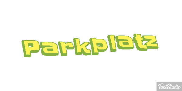 Parkplatz Effetto testo