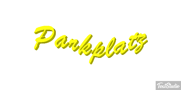 Parkplatz Effetto testo