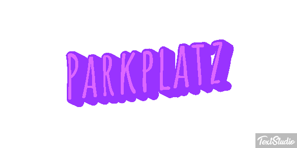 Parkplatz Effetto testo