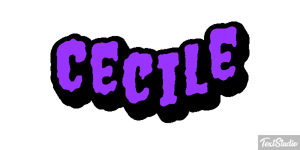 Cecile Text effect