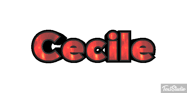 Cecile Text effect