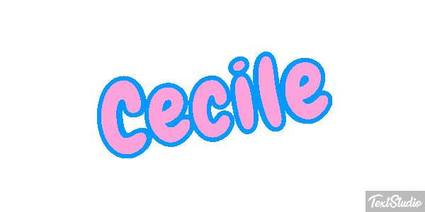 Cecile Text effect
