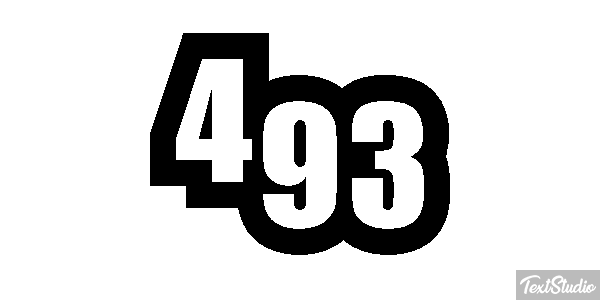 493 Текстовый эффект