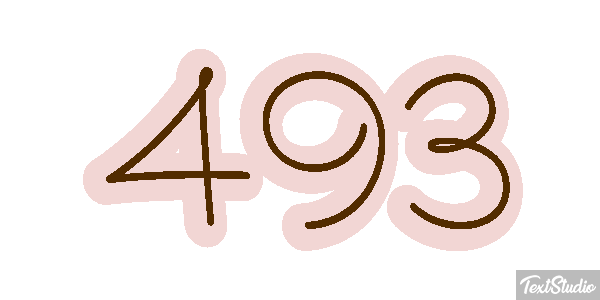 493 Текстовый эффект