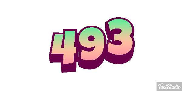 493 Текстовый эффект