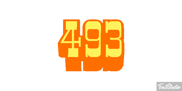 493 Текстовый эффект