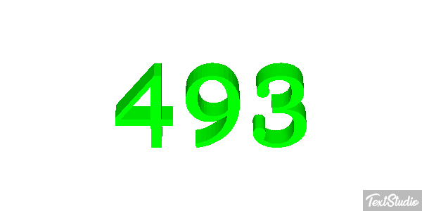 493 Текстовый эффект