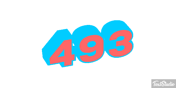 493 Текстовый эффект