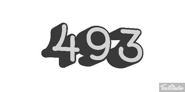 493 Текстовый эффект