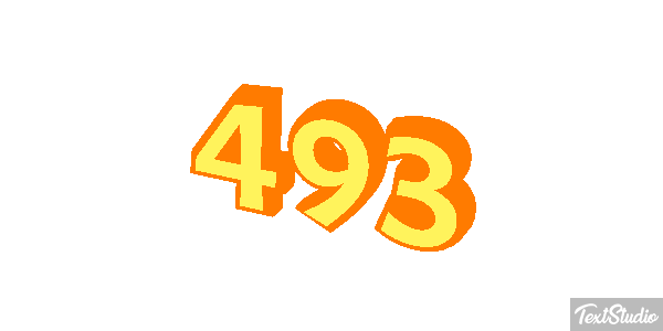 493 Текстовый эффект