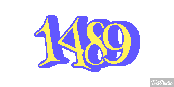 1489 Efekt tekstowy