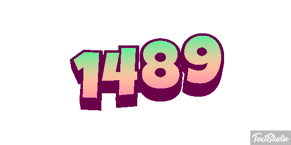 1489 Efekt tekstowy