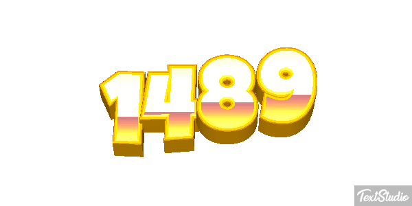 1489 Efekt tekstowy