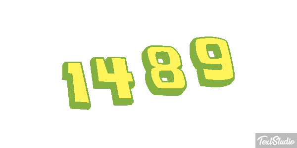 1489 Efekt tekstowy