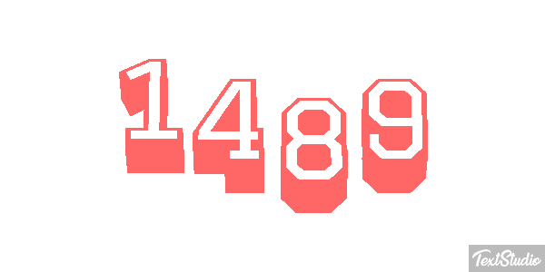 1489 Efekt tekstowy