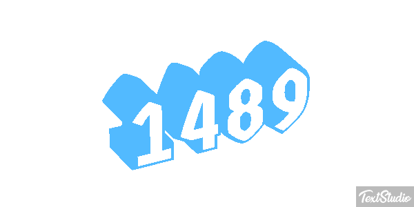 1489 Efekt tekstowy