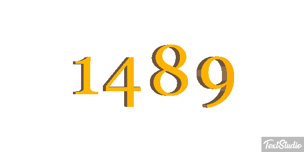 1489 Efekt tekstowy