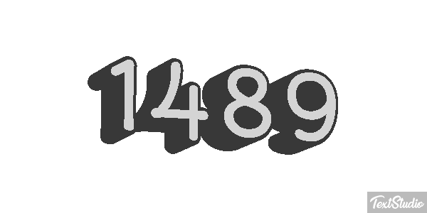 1489 Efekt tekstowy