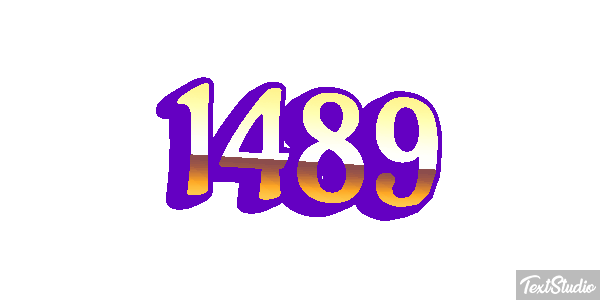 1489 Efekt tekstowy
