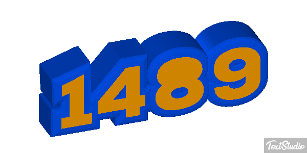 1489 Efekt tekstowy