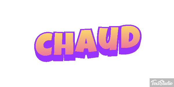 Chaud Text effect
