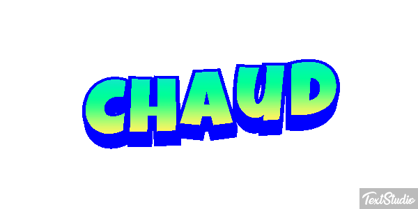 Chaud Text effect