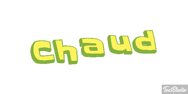 Chaud Text effect