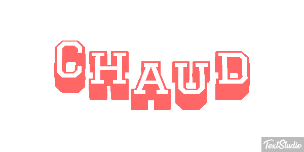 Chaud Text effect