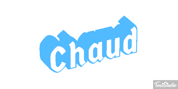Chaud Text effect