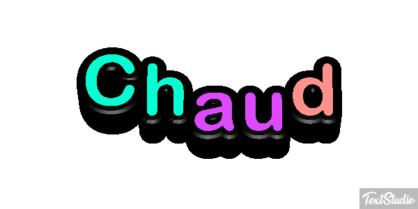 Chaud Text effect
