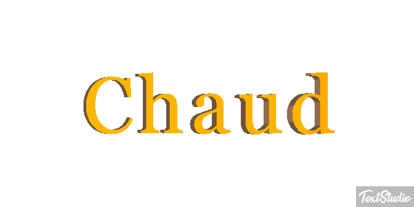 Chaud Text effect
