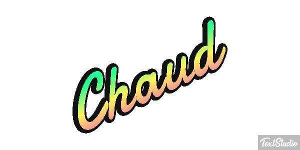 Chaud Text effect