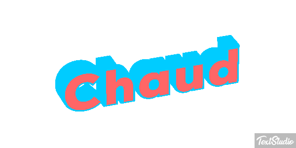 Chaud Text effect