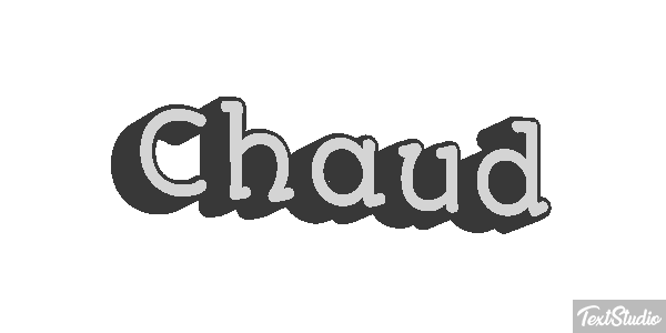 Chaud Text effect