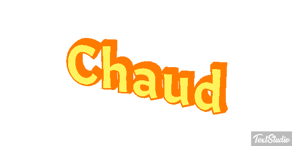 Chaud Text effect