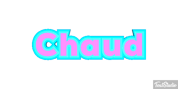 Chaud Text effect