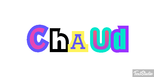 Chaud Text effect